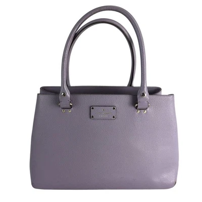 Bolso de Hombro Kate Spade New York Wellesley Elena, Cuero Repujado Exuberante Lila Foto 1 de 4