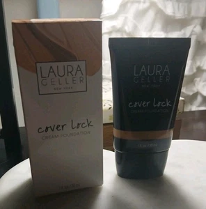 Laura Geller Cover Lock Cream Foundation HONEY Full Size NIB - Picture 1 of 1