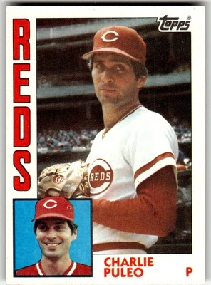 1984 Topps #273 Charlie Puleo Cincinnati Reds Baseball - Image 1 of 2
