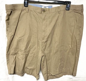 Lot 4543- Men's CROFT & BARROW- Kahki Shorts-  Size 44" - Picture 1 of 3