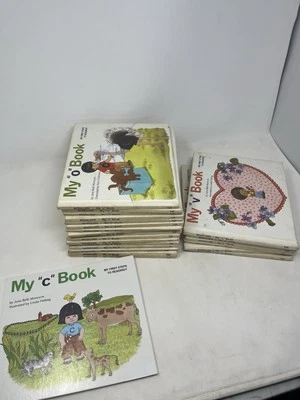 My First Steps to Reading Jane Belk Moncure ABC Lot HC Books InComplete Vtg Set - Image 1 of 4