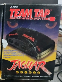 TEAM TAP Atari Jaguar Multi Player Adapter EMPTY DAMAGED BOX ONLY
