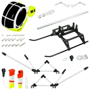 Microheli Aerógrafo Fibra de Vidrio Hughes Escala 300 con Tren de Aterrizaje - GOOSKY S1 - Imagen 1 de 2