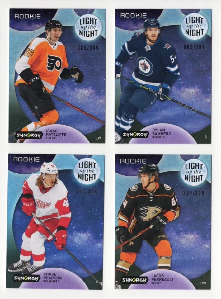 2022-23 Upper Deck Synergy Light Up The Night Rookie Blue #/399 Pick from List - Image 1 of 1