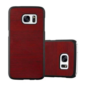 Hülle für Samsung Galaxy S7 Schutzhülle Handy Hülle Case Cover Holz Bumper - Bild 1 von 21