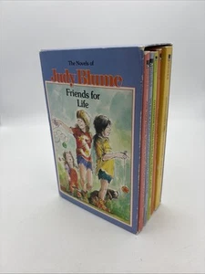 1986 The Novels of Judy Blume: Friends for Life (Vintage Box Set, 5-Book PB LOT) - Picture 1 of 13