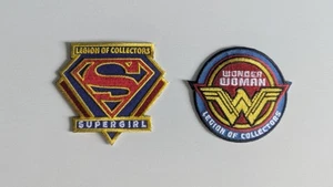 Funko Wonderwoman & Supergirl Patches NEW DC Comics Comic Book Superhero Girls - Picture 1 of 3