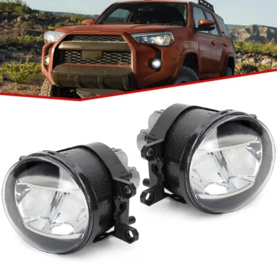 Luces antiniebla LED delanteras transparentes para Toyota 4Runner 2021 2022 2023 2024 Foto 1 de 4
