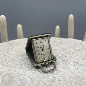 IMPRESIONANTE RELOJ PLEGABLE VINTAGE ART DECO ESZEHA - Imagen 1 de 24