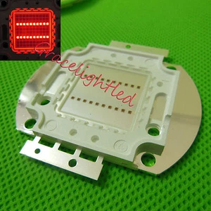20W Deep Red 660nm -665nm high power LED Lamp Bead Chip for plant light diy - Picture 1 of 2