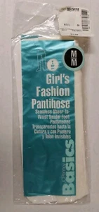 Vintage J C Penney Basic Girls ECRU Tights Pantyhose Size MEDIUM (7-10) NOS - Picture 1 of 5