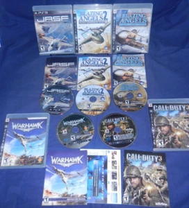 PS3; JASF, Blazing Angels, Blazing Angels 2, Warhawk, Call of Duty 3, con manuali - Foto 1 di 5
