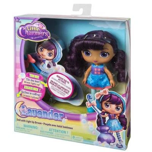 Little Charmers, 8" bambola Lavender Doll with Light Up Broom con scopa che si - Picture 1 of 2