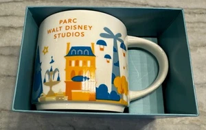 STARBUCKS~ Parc Walt Disney Studios ~ YAH Mug (NEW)~14oz NWT Disneyland Paris - Picture 1 of 9