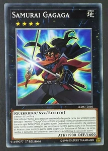 SAMURAI GAGAGA in Italiano LED6-IT040 Comune YUGIOH - Imagen 1 de 1