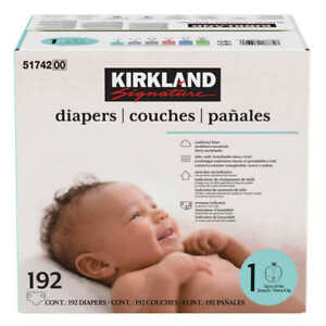 Kirkland Signature Diapers Size 1 - 192 Pack