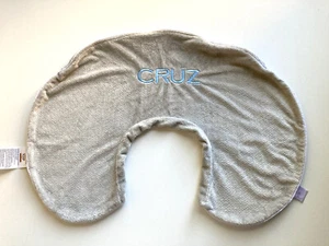 Pottery Barn Kids CRUZ mono Solid Gray Boppy Bare Naked Nursing Pillow Cover BB - Picture 1 of 9