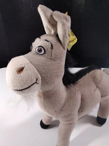 Shrek 2 Donkey Plush Stuffed Animal DreamWorks Nanco 2004 Retired Rare NOS - Picture 1 of 12