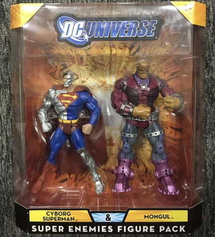 DC Universe Cyborg Superman & Mongul Super Enemies Action Figure Cover