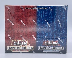 *Yu-Gi-Oh! - TCG Egyptian God Decks Display Box - Slifer/Obelisk - 1ST EDITION - Picture 1 of 1
