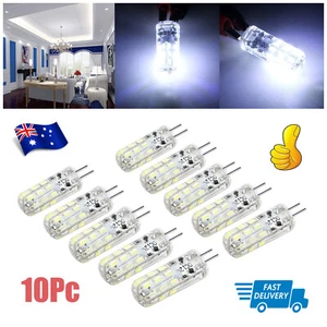 10X G4 1.5W 12V LED SMD Capsule Corn Light Bulbs Halogen Replacement Cool White - Picture 1 of 12