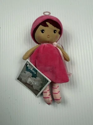 Kaloo Tendresse My First Doll Emma Pink Dress Stuffed Baby Plush Lovey NWT - Image 1 of 3