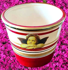 Vintage Heritage Ceramic Planter Plant Flower Pot Retro Antique 5 Inches Tall - Picture 1 of 4