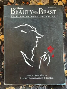 DISNEY'S BEAUTY AND THE BEAST VOCAL SELECTIONS SONGBOOK ALAN MENKEN TIM RICE - Picture 1 of 2