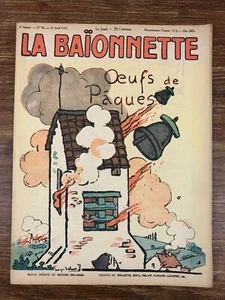 DAS BAJONETT 1917 # 93 Ostereier Willette Fabiano Leonnec - Bild 1 von 5