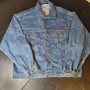 90s Cryovac Vintage Blue Denim Jacket • Medium • Classic Relaxed Fit - Bild 1 von 12