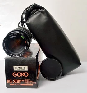 GOKO 60-300 F4-5.6 FOR PENTAX K & RICOH PROGRAM - Picture 1 of 5