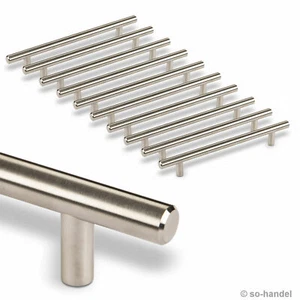10 x SO-TECH Relinggriff G10 Edelstahl Ø 10 mm BA 160mm Schrankgriff Küchengriff - Bild 1 von 1