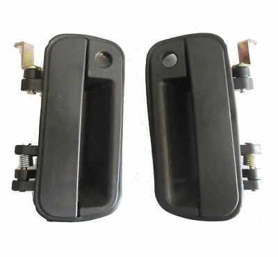 Manija de puerta delantera izquierda derecha exterior exterior Hyundai Excel 1990-1994 2 piezas Foto 1 de 4
