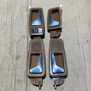 Audi A8 D2 Quattro Interior Door Handle Set Brown 4D0839020G 4D0837019G - Bild 1 von 13
