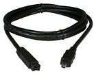 10Ft. IEEE 1394b Firewire 800 Hi-Speed Cable 9Pin to 4Pin Black IE9494-10