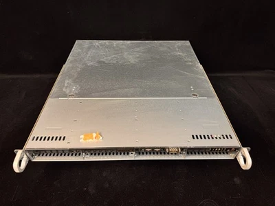 SUPERMICRO CSE-813M X9SCM-F 1U SERVER 4LFF 1x QC E3-1220 3.1GHz 8GB RAM NO HDD - Image 1 of 4