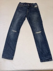 Polo Ralph Lauren The Sullivan Slim Boys Jeans Size 10 Slim Fit Distressed Denim - Picture 1 of 10