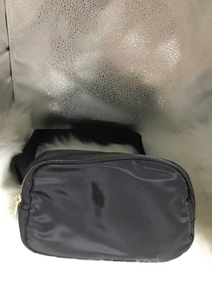 NEW Black 8.5" x 5" Fanny Pack Belt Purse - Image 1 of 4