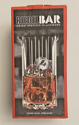 Riedel Drink Specific Glassware Mixing Glass 22.9 Ounces With 3oz pour line - Image 1 of 2