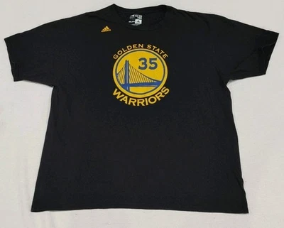Camiseta Adidas Golden State Warriors #35 Kevin Durant Go To Adulto Talla 2XL XXL Foto 1 de 4