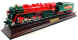 Franklin Mint North Pole Limited 4-6-4 Hudson Locomotive and Tender HO Scale - Picture 1 of 13