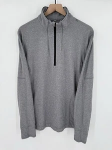 Lululemon Surge Warm 1/2 Zip Pullover Sweatshirt Men’s Medium Heathered Gray - Picture 1 of 6