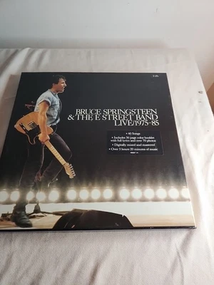 BRUCE SPRINGSTEEN - LIVE 1975-85 UK 1985 VINYL ALBUM + BOOKLET BOX SET  N/M - Image 1 of 4