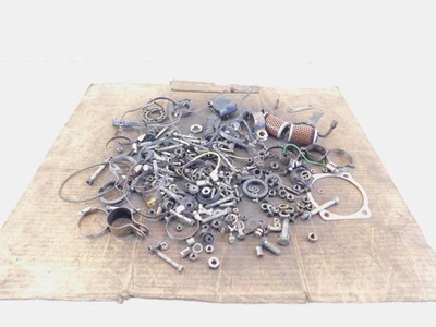 1977-1980 BMW Airhead R80 Miscellaneous Nuts Bolts & Brackets Parts Box Lot - Изображение 1 из 4