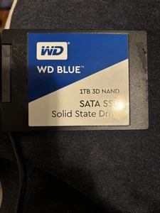 Western Digital WD Blue 3D NAND 2.5" SATA SSD 1TB Used Wiped Tested - Picture 1 of 2