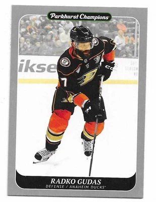 2023-24 Parkhurst Champions #193 Radko Gudas Silver Ducks - Image 1 of 2