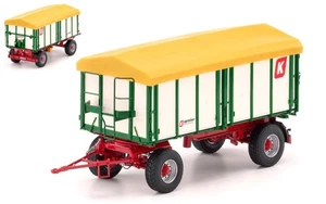 WIKING WK17077866 CARRO RACCOLTA KROGER TWO-AXLE THREE-WAY TIPPER HKD 302 1:32 M - Foto 1 di 1