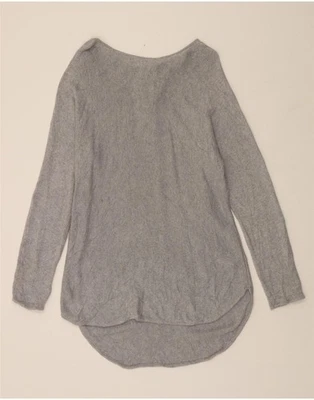 Suéter Jersey MICHAEL KORS Mujer Longline Cuello Barco Reino Unido 14 Gris Medio DL41 Foto 1 de 3