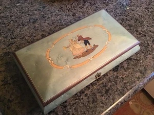 Beautiful Vtg Made In Italy San Francisco Music Box Company Romance Movement - Picture 1 of 13