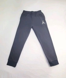 Air Jordan Sweatpants Youth Boys Medium 10-12 Yrs Old Blue Athletic Pants Ca2 - Picture 1 of 6